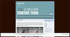 Desktop Screenshot of emelhorcontartudo.com